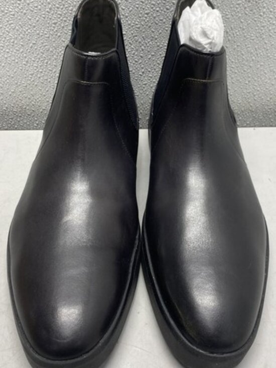 Johnston & Murphy Men\'s Size 12 Brody Chelsea Boots Slip On Black
